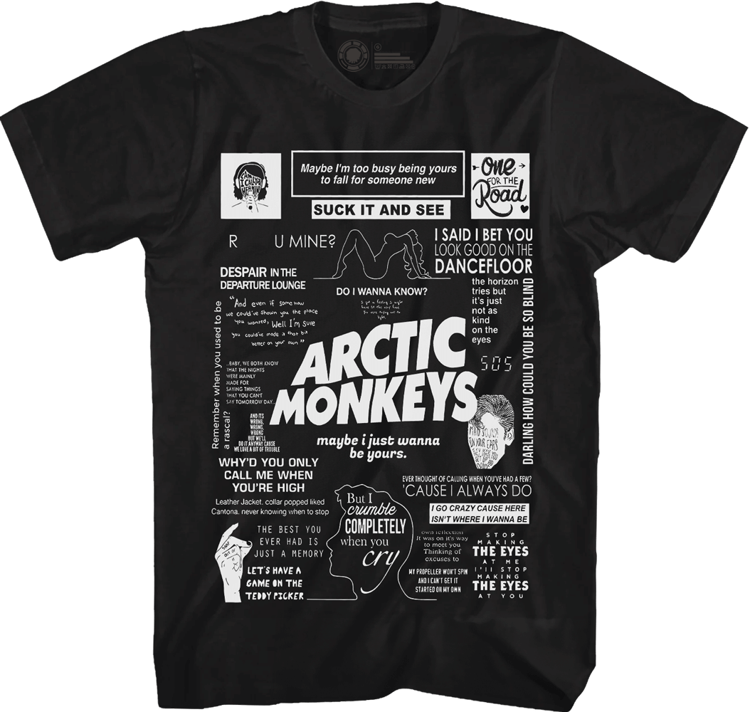 CAMISETA ARCTIC MONKEYS